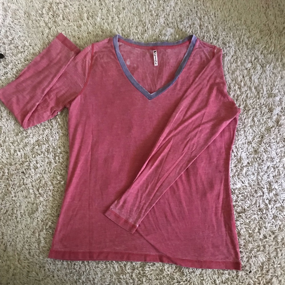 Washed Longsleeve Top